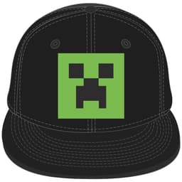 Minecraft - Creeper lippalakki (musta/vihreä)
