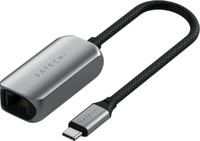Satechi USB-C - Ethernet kaapeli (harmaa)