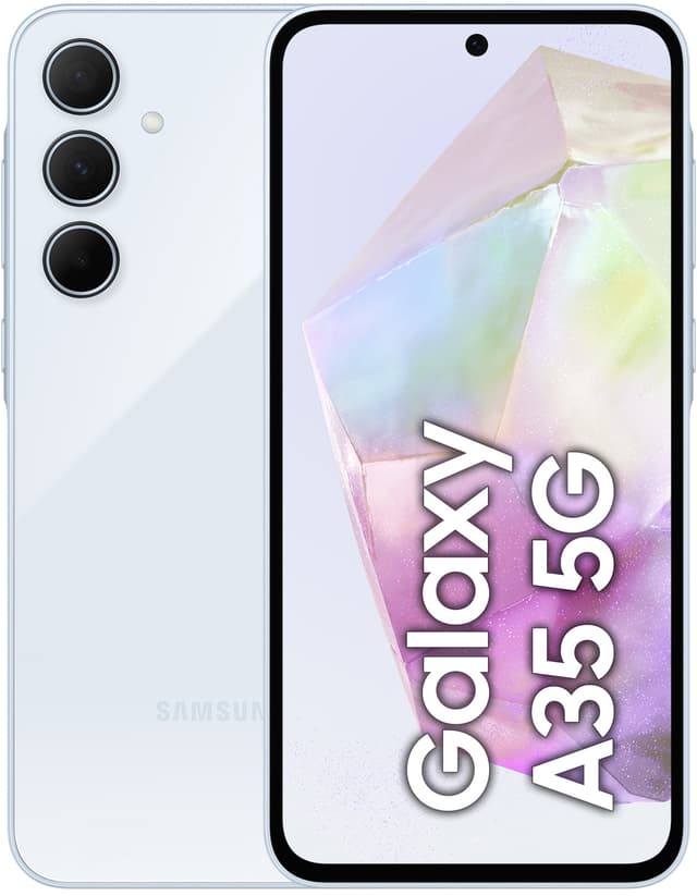 Samsung Galaxy A35 5G älypuhelin 6/128 GB (vaaleansininen)