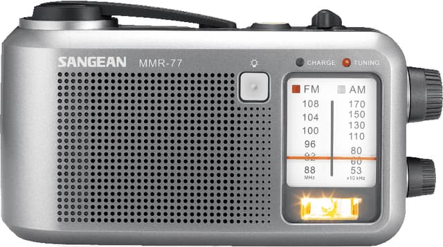 Sangean MMR-77 analoginen radio (musta)