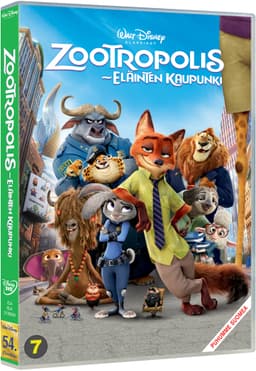 Zootropolis - eläinten kaupunki (DVD)