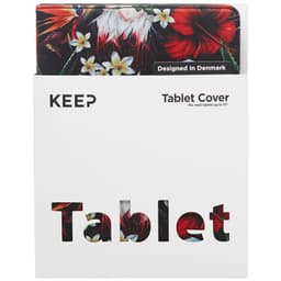 KEEP Universal 10" tabletin suojakotelo (trooppinen kukka)
