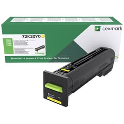 Lexmark 72K20Y0 keltainen mustekasetti (palautettava)