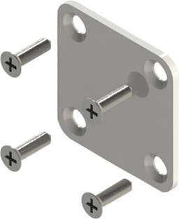 Epoq saranan kiinnityslevy (silver)