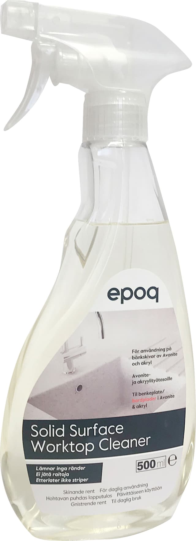 Epoq akryylitasojen puhdistusaine