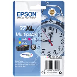 Epson DuraBrite Ultra 27 XL mustekasetti (3 värin monipakkaus)