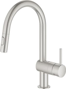 Grohe Minta hana ulosvedettävällä suuttimella, C-malli (harjat. kromi)