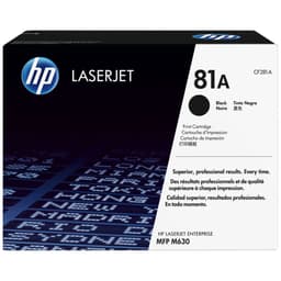 HP 81A Original LaserJet värikasetti (musta)