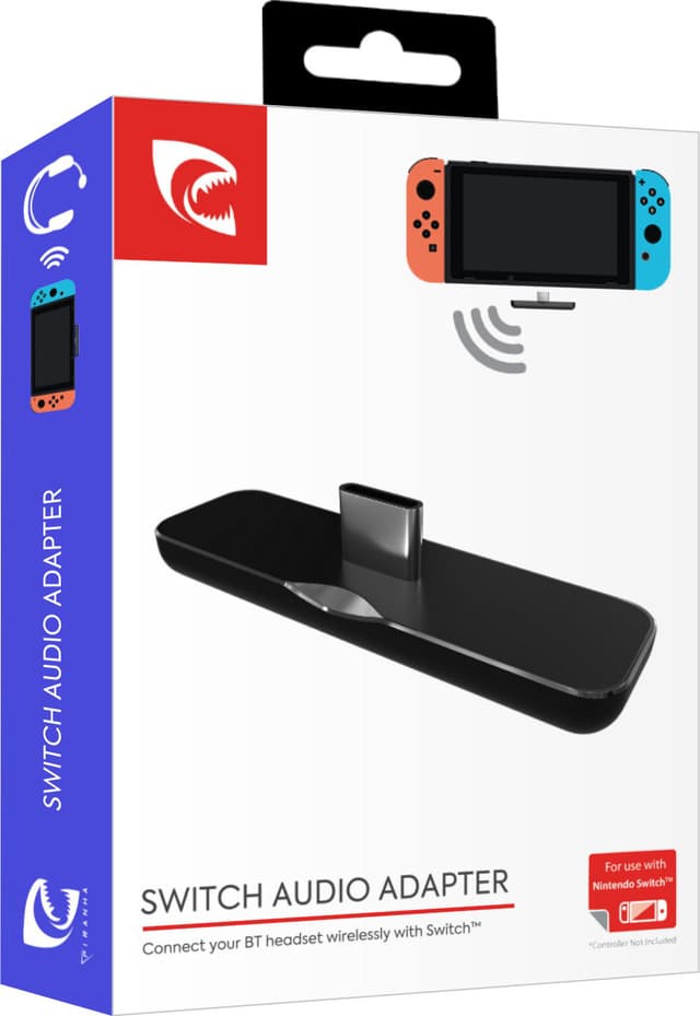 Piranha langaton ääniadapteri Nintendo Switch/Switch Lite