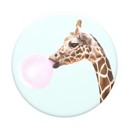 POPSOCKETS Bubblegum Giraffe Irrotettava Grip Telinetoiminnolla