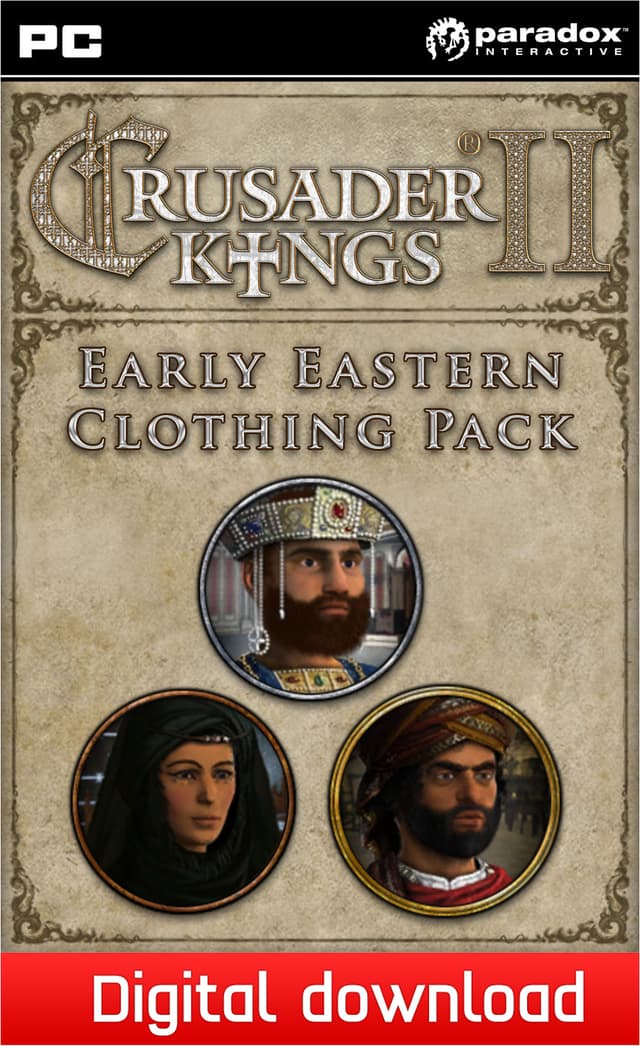 Crusader Kings II: Early Eastern Clothing Pack (DLC) - PC Windows,Mac