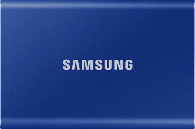 Samsung T7 ulkoinen SSD 2 TB (sininen)
