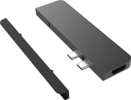 Hyperdrive 7-in-2 Duo telakka MacBook (tähtiharmaa)