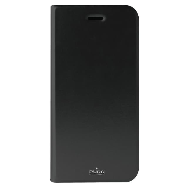 Puro lompakkokotelo iPhone 6/7/8/SE Gen. 2/3 (musta)