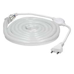 Neon LED-nauha 2 m, neutraali valkoinen, vedenpitävä - 120 LEDiä per metri.