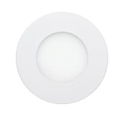 ECD Germany 10er Pack LED paneeli upotettu valonheitin 3W korvaa 25W halogeenin