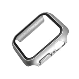 Apple Watch karkaistu lasi näytönsuojakotelo 38 mm Silver