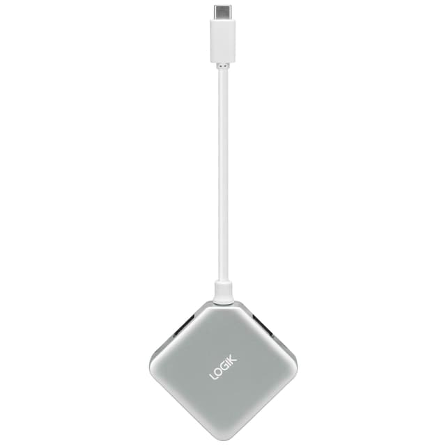 Logik USB-C - USB 3.0 hubi (4 porttia)