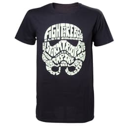 Star Wars Stormtrooper t-paita (musta) (L)