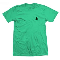 PlayStation t-paita - logo (vihreä, M)