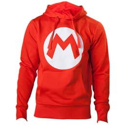 Nintendo huppari - Mario-logo (punainen) (S)