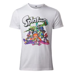Nintendo t-paita - Splatoon (valkoinen) (M)