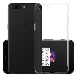 Silikonikotelo läpinäkyvä OnePlus 5 (A5000)