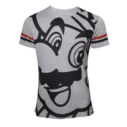 Nintendo t-paita - Mario (harmaa) (L)