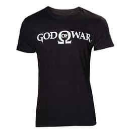 God of War t-paita - logo (musta) (M)