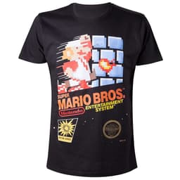 T-paita Nintendo - Super Mario Bros NES musta (M)
