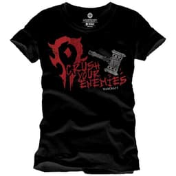 Warcraft t-paita - Crush Your Enemies (musta) (XXL)
