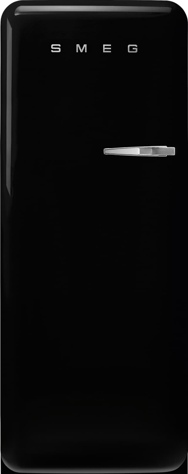 Smeg 50's Style jääkaappi pakastelokerolla FAB28LBL5 (musta)