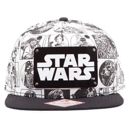Star Wars lippalakki (musta/valkoinen)