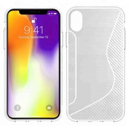 S Line Suojakuori Apple iPhone XS Max (6.5 ")  - läpinäkyvä