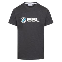 ESL t-paita (L) (tummanharmaa)