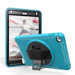 360 astetta kääntyvä kotelo iPad mini 2019 & mini 4 Vaaleansininen