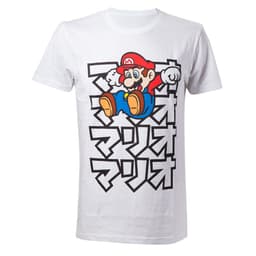 Nintendo - Japanese Mario t-paita (valkoinen) (XXL)