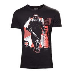 Resident Evil Umbrella Co Soldier t-paita (musta) (XXL)