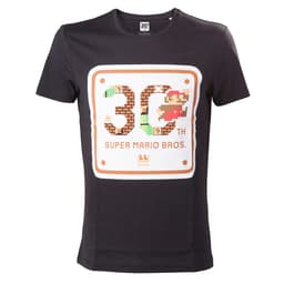Nintendo t-paita - Super Mario Anniversary (musta) (M)