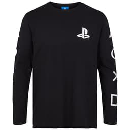 PlayStation pusero (musta) (L)