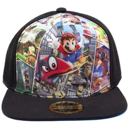 Nintendo - Super Mario Odyssey lippalakki (musta)