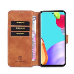 DG-Ming Lompakkokotelo 3-kortti Samsung Galaxy A52 5G  - ruskea