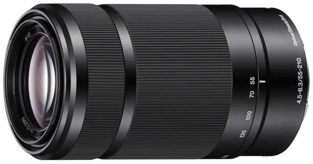 Sony SEL55210 55-210 mm objektiivi (musta)