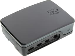Raspberry Pi 4 Case kotelo (musta/harmaa)