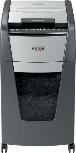 Rexel Optimum AutoFeed+ 300X paperisilppuri (ristiinleikkaus)