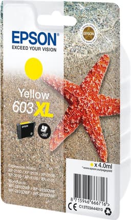 Epson 603 XL mustekasetti (keltainen)