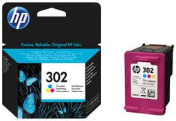 HP 302 mustekasetti (kolmiväri)