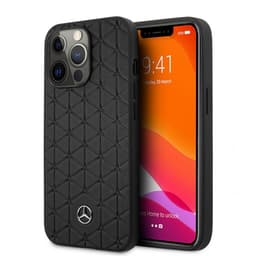 Mercedes Benz iPhone 13 Pro Max Kuori Tikattu Musta