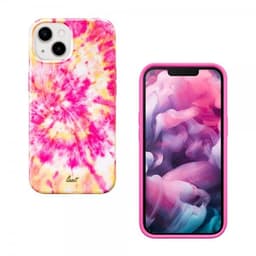 LAUT iPhone 13 Kuori Huex Tie Dye Hot Pink