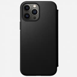 NOMAD iPhone 13 Pro Max Kotelo Rugged Folio Musta